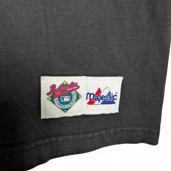Men's vintage majestic METS tee - Picture 3 of 3